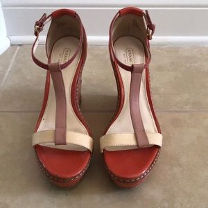 Coach colorful wedges! Send me offers